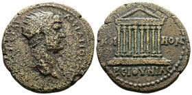 BITHYNIA. Koinon of Bithynia. Hadrian (117-138 AD.) Uncertain mint, possibly Nicomedia ca. 117-138AD. AE (26,5 mm, 12,47g.) AVT KAIC TPAI AΔPIANOC CЄB...