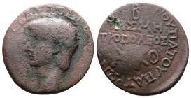 BITHYNIA. Nikomedia. Claudius (41-54 AD.) Publius Pasidienus Firmus, proconsul Æ (19,5 mm, 4,24 g.) [ΤΙ ΚΛΑΥΔΙΟΣ] ΣΕΒΑΣΤΟΣ [ΓΕΡΜΑΝΙΚΟΣ], bare head lef...