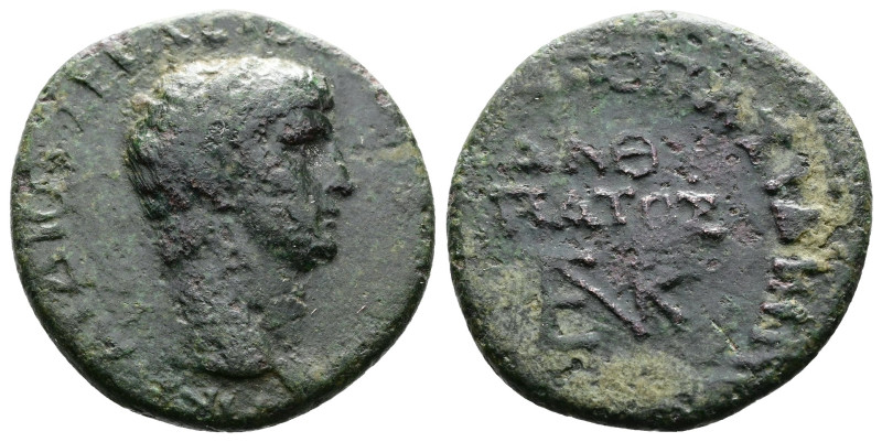 BITHYNIA. Nicaea. Claudius (41-54 AD). AE (19,5mm, 3,63). P. Pasidienus Firmus a...