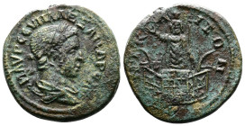 BITHYNIA. Nicaea. Severus Alexander (222-235 AD). AE (21mm, 5,00g.) Μ ΑΥΡ ϹЄΥΗ ΑΛЄΖΑΝΔΡΟϹ ΑΥΓ. Laureate, draped and cuirassed bust right. Rev: NIKAIEΩ...