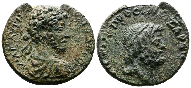 CILICIA. Anazarbus. Commodus (177-192 AD). AE (25mm, 7,17 g.) ΜΑΡ ΑVΡΗ [ΚΟΜΟΔΟС ...