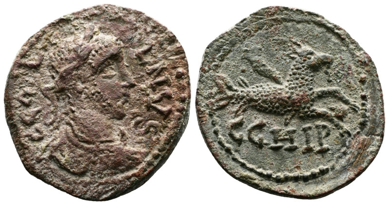 MYSIA. Parium. Gallienus (253-268 AD.) AE (22,5 mm, 5,99g.) Laureate, draped and...