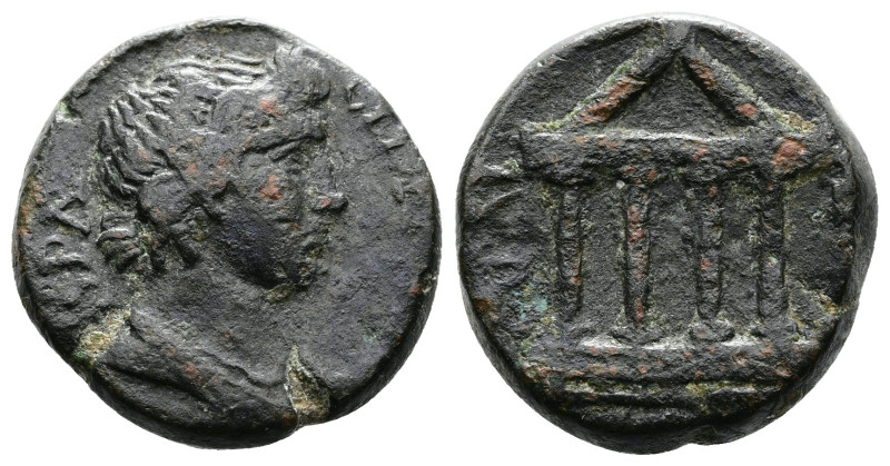 LYDIA. Sardeis. Pseudo-autonomous issue time of Vespasian (69-79 AD.) Æ (15,5mm....