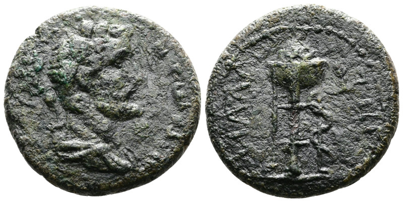 CILICIA. Mallus. Antoninus Pius (138-161 AD.) AE (22mm, 7,61g.) [AYTO ANTωNIN]. ...
