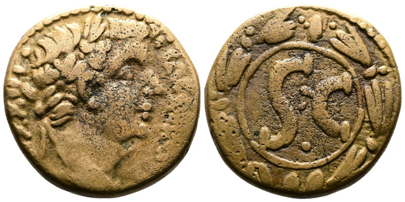 SELEUCIS and PIERIA. Antioch. Tiberius (14-37 AD.) AE (26mm, 14,22 g.) Struck 31...