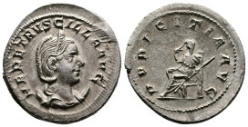 Herennia Etruscilla, Augusta, (249-251 AD.) AR Antoninianus (24 mm, 4.71 g.), Rome, 249-250 AD. HER ETRVSCILLA AVG Diademed and draped bust of Herenni...