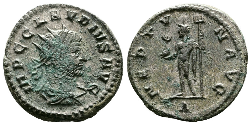 Claudius II Gothicus (268-270 AD.) AE (silvered) Antoninianus (19,5mm, 3,39g.) A...