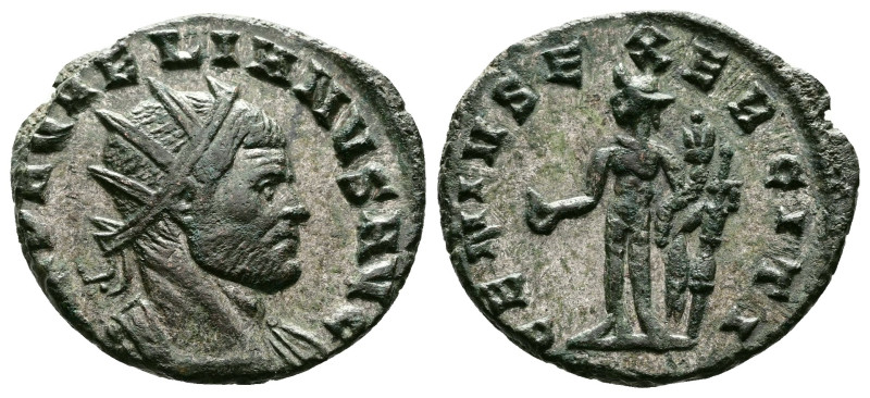 Aurelian (270-275 AD.) AE (silvered) Antoninianus (21 mm, 3.90 g.), Cyzicus, end...