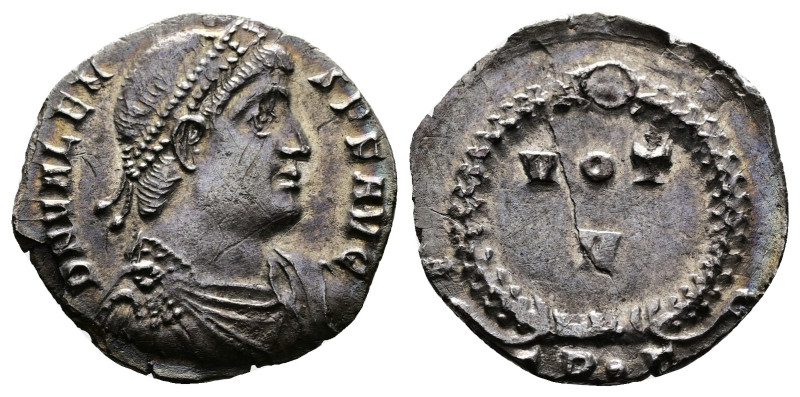 Valens (364-378 AD). AR Siliqua (17,7 mm, 1,54 g). Constantinopolis mint, 364-36...