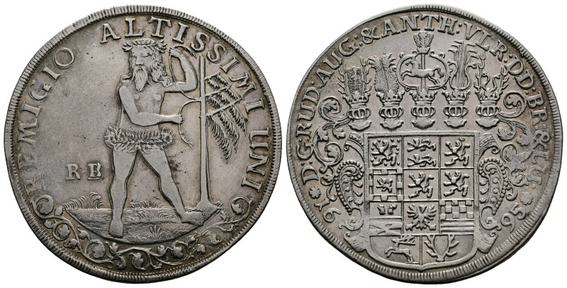 Braunschweig-Wolfenbüttel (Principality). Rudolf August & Anton Ulrich. 1666-170...