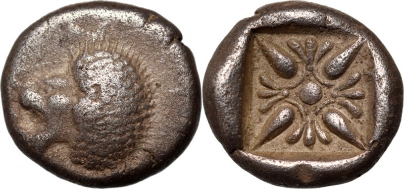 Greece, Ionia, Miletus, Diobol 6-5th century BC Weight 1,08 g, 9 mm. Waga 1,08 g...