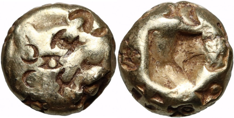 Greece, Lydia, Alyattes to Kroisos, 610-546 BC, Hemihekte (1/12 Stater), Sardeis...