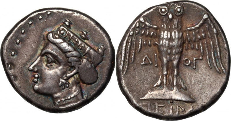 Greece, Pontus, Amisos, 5th-4th century BC, Drachm Weight 5,59 g, 17 mm. Beautif...
