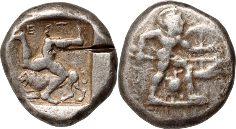 Greece, Pamphylia, Aspendos, Stater c. 460-420 p.n.e. Weight 11,01 g, 21 mm.&nbs...