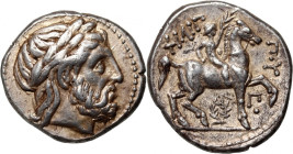 Greece, Macedonia, Philip II 359-336 BC, Tetradrachm, Amphipolis