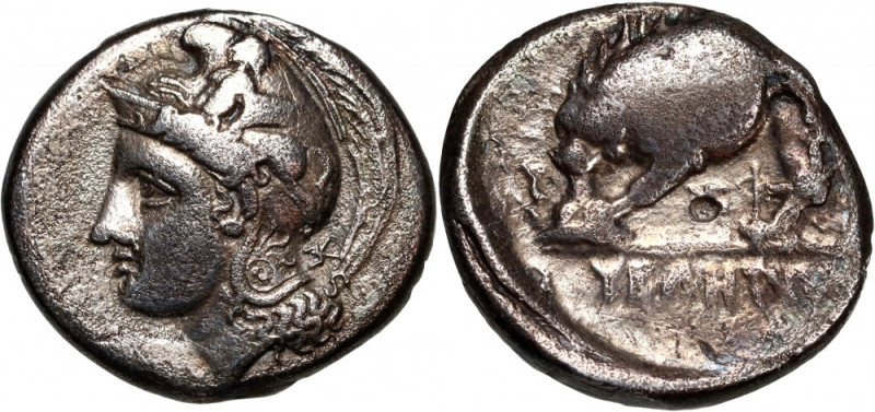 Greece, Southern Italy, Lucania, Velia, 350-320 BC, Didrachm Weight 7,29 g, 18 m...