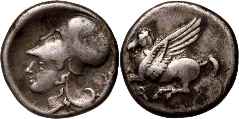 Greece, Acarnania, Argos, Stater c. 345-300 BC Weight 8,41 g, 21 mm. Waga 8,41 g...