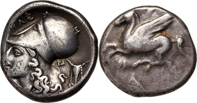 Greece, Acarnania, Argos, Stater c. 345-300 BC Weight 8,18 g, 20 mm. Waga 8,18 g...