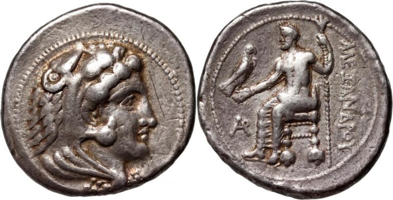 Ptolemaic Egypt, Ptolemy I Soter 323-305/4 BC, Tetradrachm, Arados Weight 17,12 ...