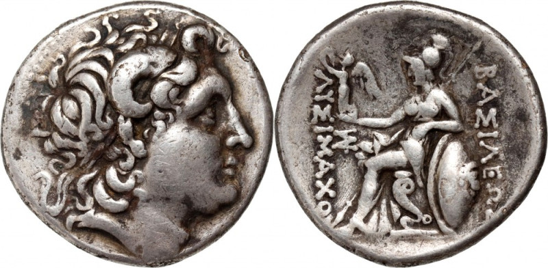Greece, Thrace, Lysimachus 323-281 BC, Tetradrachm Weight 16,24 g, 29 mm. Waga 1...