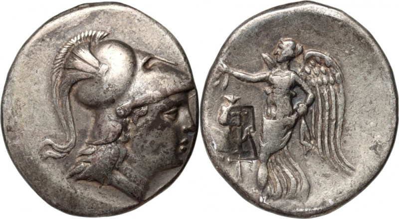 Greece, Pamphylia, Syde, Tetradrachm 2nd century BC Weight 15,95 g, 30 mm. On re...