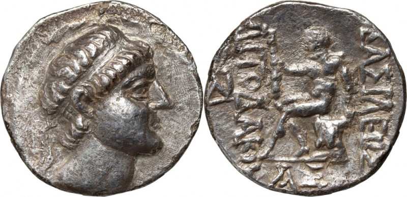 Parthia, Apodakos c. 110-105 B.C., Tetradrachm Weight 15,35 g, 30 mm. Waga 15,35...