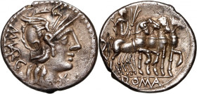 Roman Republic, M.Vargunteius 130 BC, Denar, Rome
