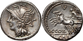 Roman Republic, C. Coelius Caldus 104 BC, Denar, Rome