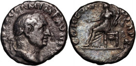 Roman Empire, Vitellius 69, Denar, Rome R