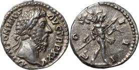 Roman Empire, Marcus Aurelius 161-180, Denarius, Rome