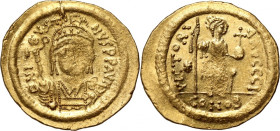 Byzantine Empire, Justin II 565-578, Solidus, Constantinople
