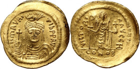 Byzantine Empire, Maurice Tiberius 582-602, Solidus, Constantinople