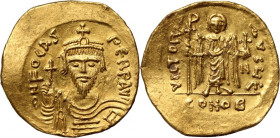 Byzantine Empire, Phocas 602-610, Solidus, Constantinople