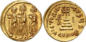Byzantium, Heraclius, Heraclius Constantine and Herakleonas (610-641), Solidus, Constantinople