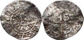 Bolesław I Chrobry 992-1025, denar typu Princes Polonie RRR