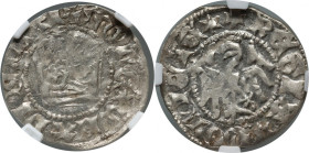 Władysław Jagiełło 1386-1434, półgrosz, Kraków, bez sygnatur