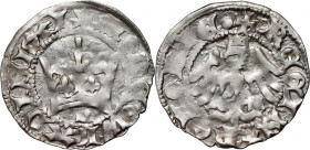 Władysław Jagiełło 1386-1434, półgrosz, Kraków, sygnatura N