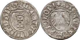 Kazimierz IV Jagiellończyk 1446-1492, szeląg, Gdańsk R4