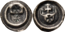 Kazimierz IV Jagiellończyk 1447-1492, brakteat, Elbląg R3
