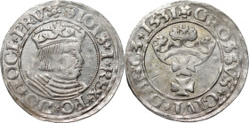 Zygmunt I Stary, grosz 1531, Gdańsk