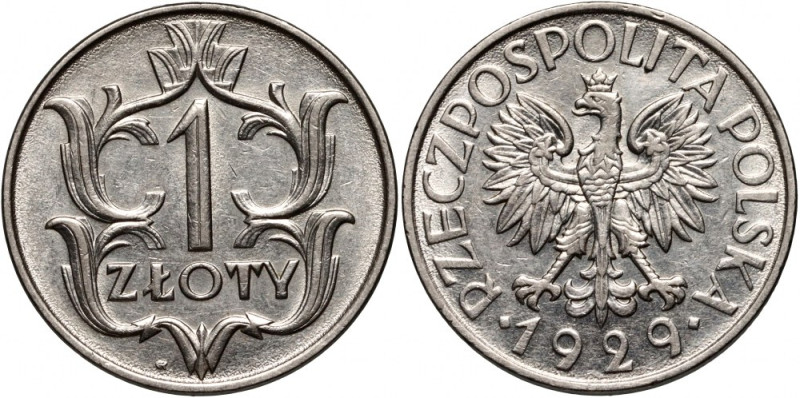 II RP, 1 złoty 1929, Warszawa Okołomenniczy. Reference: Parchimowicz 108
Grade:...