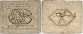 Insurekcja Kościuszkowska, 10 groszy miedziane 13.08.1794
