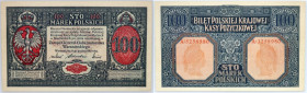 Generalne Gubernatorstwo, 100 marek polskich 9.12.1916, Generał, seria A