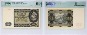 Generalne Gubernatorstwo, 500 złotych 1.03.1940, seria A