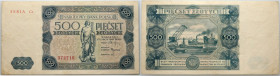 PRL, 500 złotych 15.07.1947, seria C2