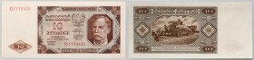 PRL, 10 złotych 1.07.1948, seria D