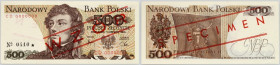 PRL, 500 złotych 1.06.1982, WZÓR, No. 0410, seria CD