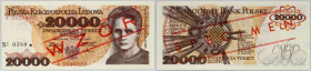 PRL, 20000 złotych 1.02.1989, WZÓR, No. 0380, seria A