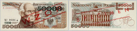 PRL, 50000 złotych 1.12.1989, WZÓR, No. 0606, seria A