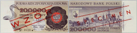 PRL, 200000 złotych 1.12.1989, WZÓR, No. 0423, seria A
